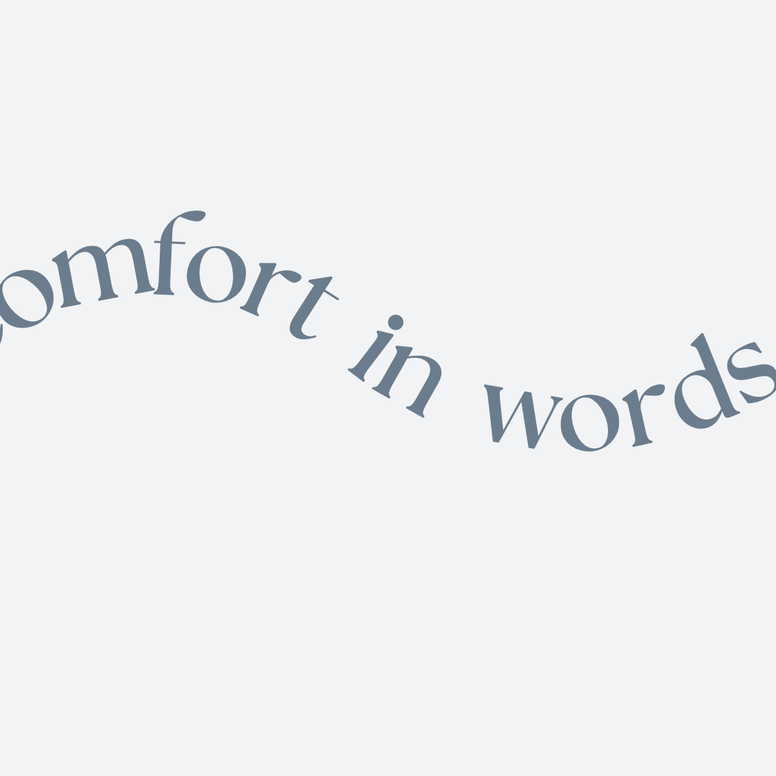 Comfort n words’ Substack