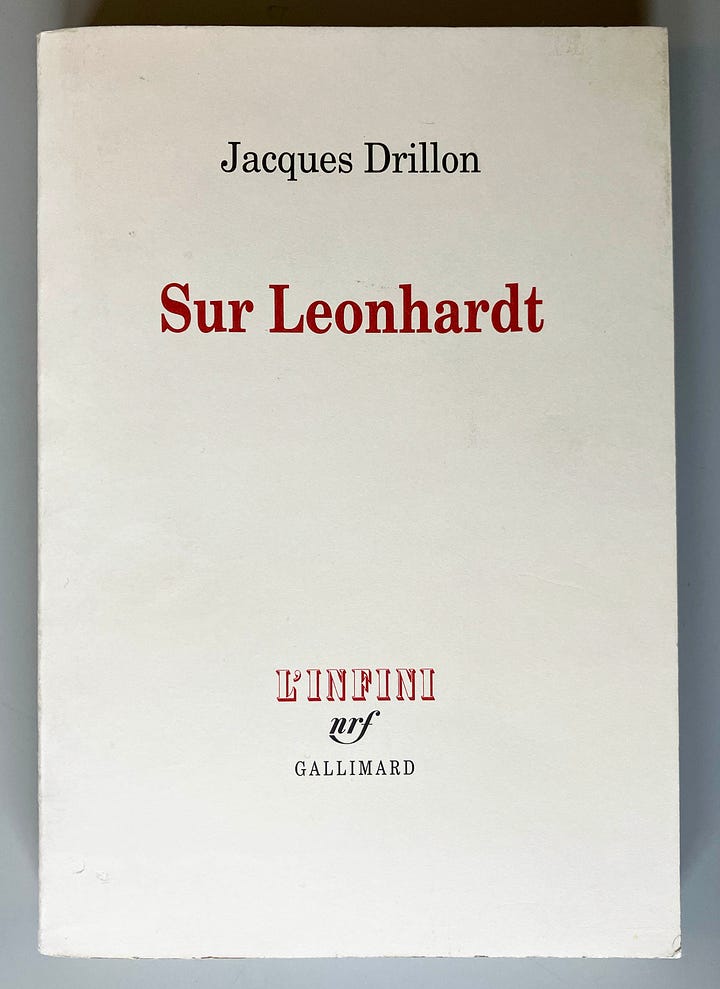 Covers of four boooks, published by Gallimard and Éditions de Minuit.