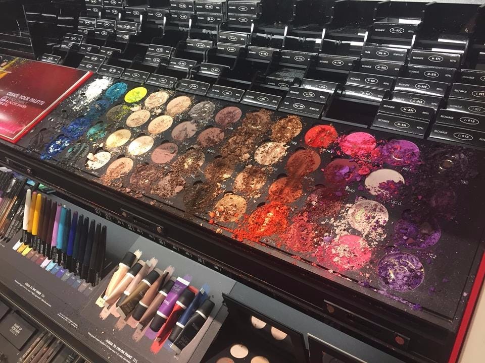 Sephora Shopper Claims a Child Destroyed Over $1,000 of Makeup