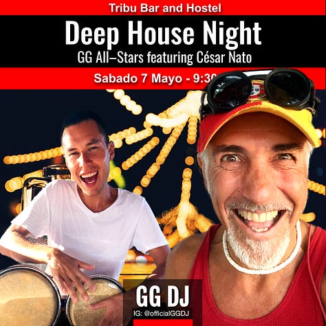 Some of the promotions of the DJ sets I played (over 100) published on Instagram @officialggdj