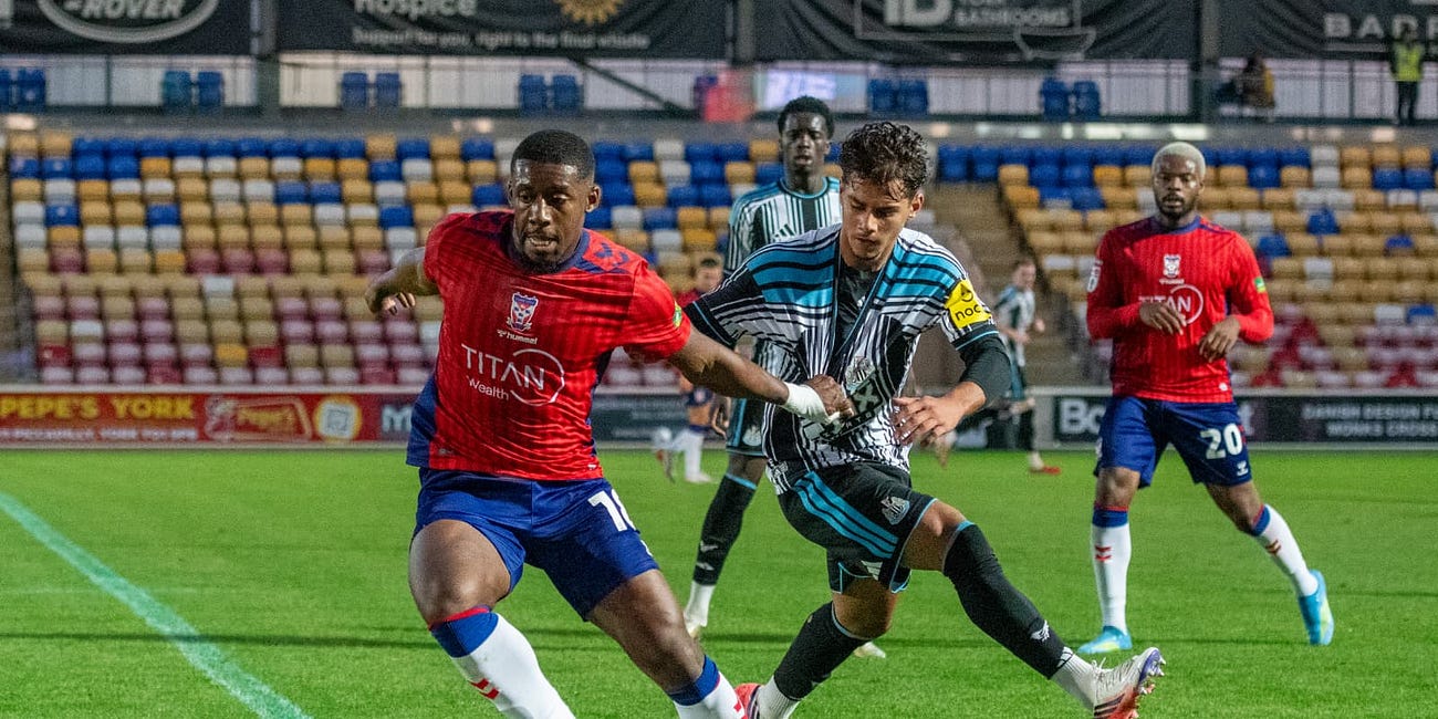 York 1-3 Newcastle U21: Match Report