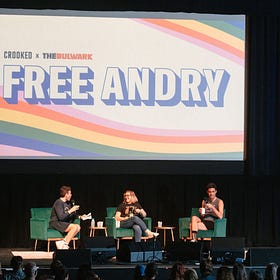 FREE ANDRY: A Big Gay Live Show With Tim Miller, Sarah Longwell and Jon Lovett