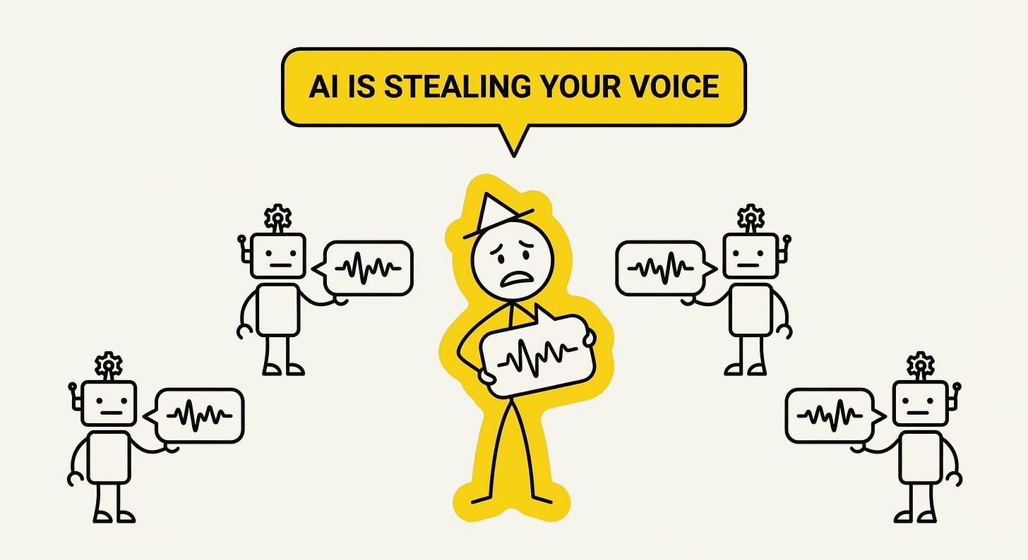 AI is Stealing Everyone’s Voice. AI is Stealing Everyone’s Voice.