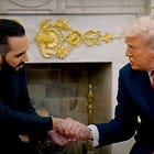 Hey, What Deals Did America’s Tinpot Dictator Make With El Salvador’s?