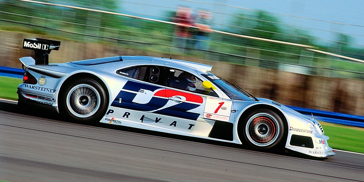 Driving the Championship Winning Mercedes-Benz CLK-GTR