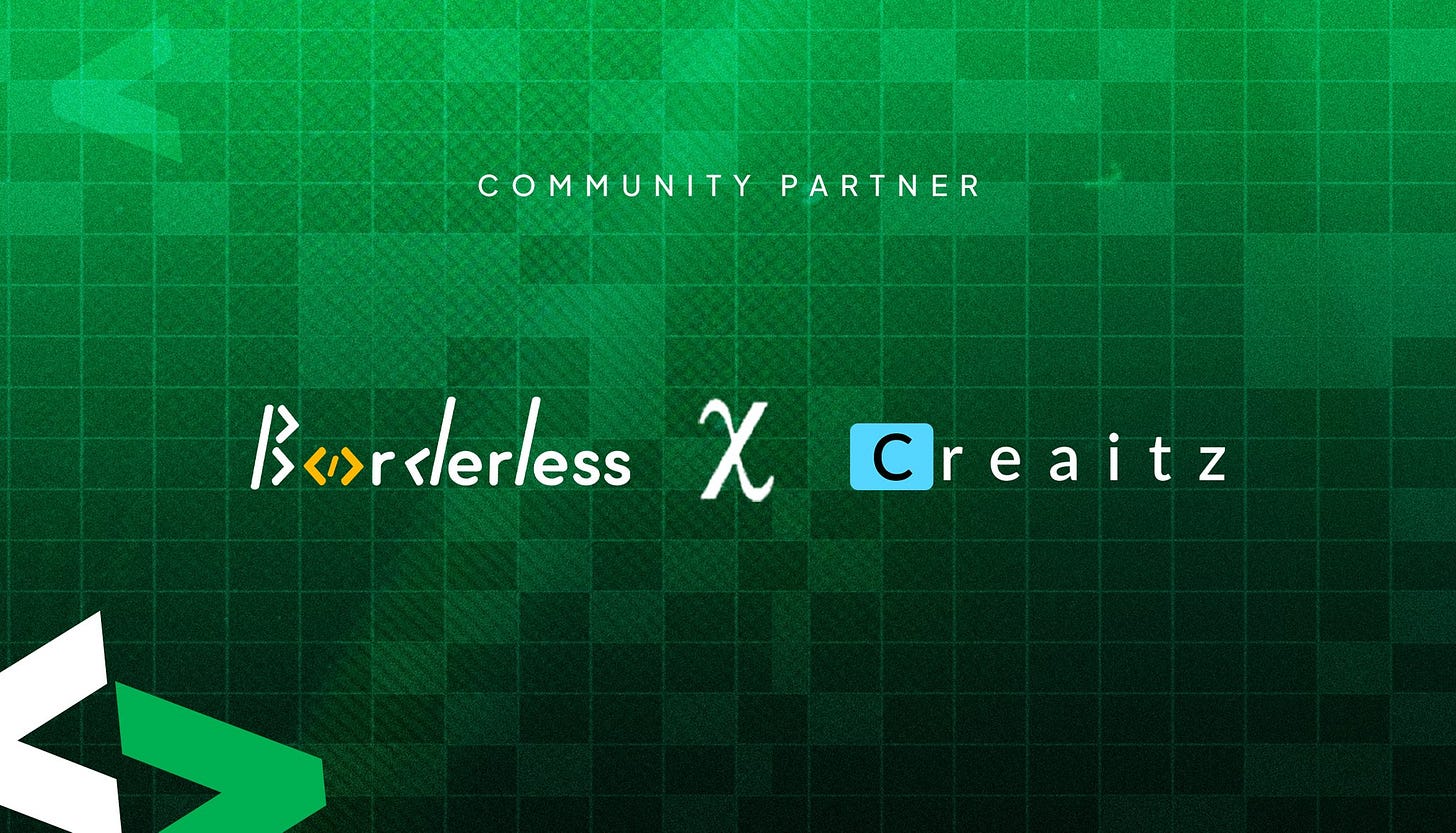 Creaitz partners with Borderless