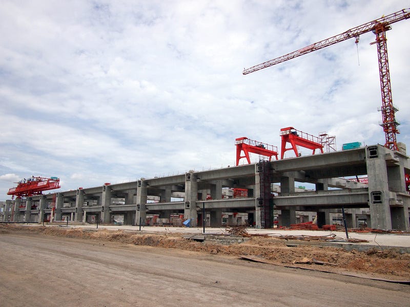 Bang Sue station construction
