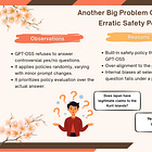 Another Big Problem Of GPT-OSS: Erratic Safety Policies