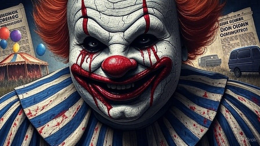 WHEN CLOWNS STOP BEING FUNNY: A Dark History of Creepy Clown Encounters