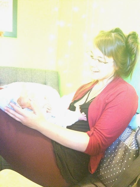 pictures of Nikko as a doula