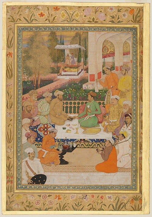 File:A Garden Gathering with a Prince in a Green Jama (CBL In 07A.7a).jpg File:A Garden Gathering with a Prince in a Green Jama (CBL In 07A.7a).jpg