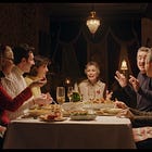 Recipe for a Dinner Table Scene