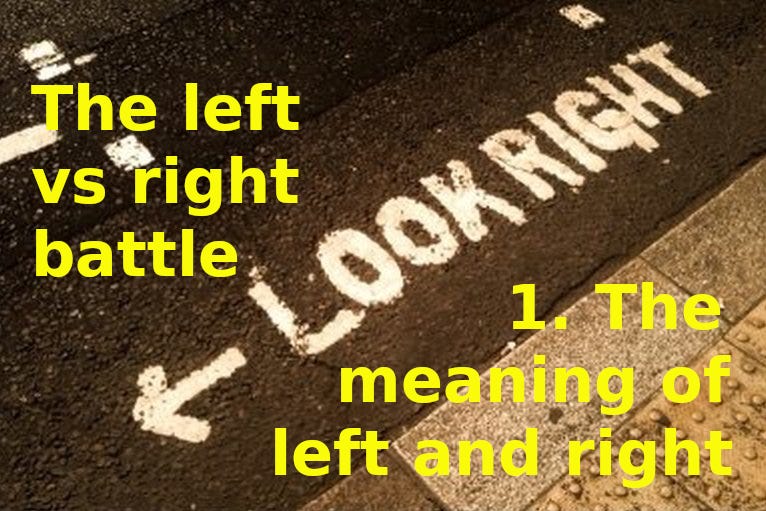 The left vs right battle: 1. the meaning of left and right The left vs right battle: 1. the meaning of left and right