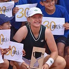 Francesca Jones breaks 100