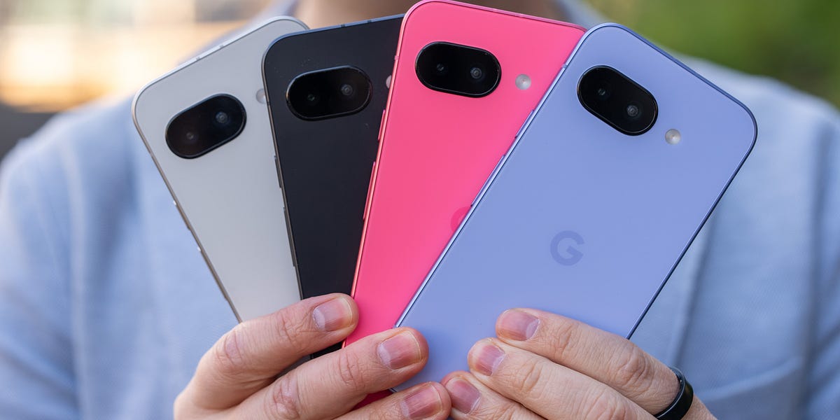 Google Pixel 9a colors: see all four fancy finishes