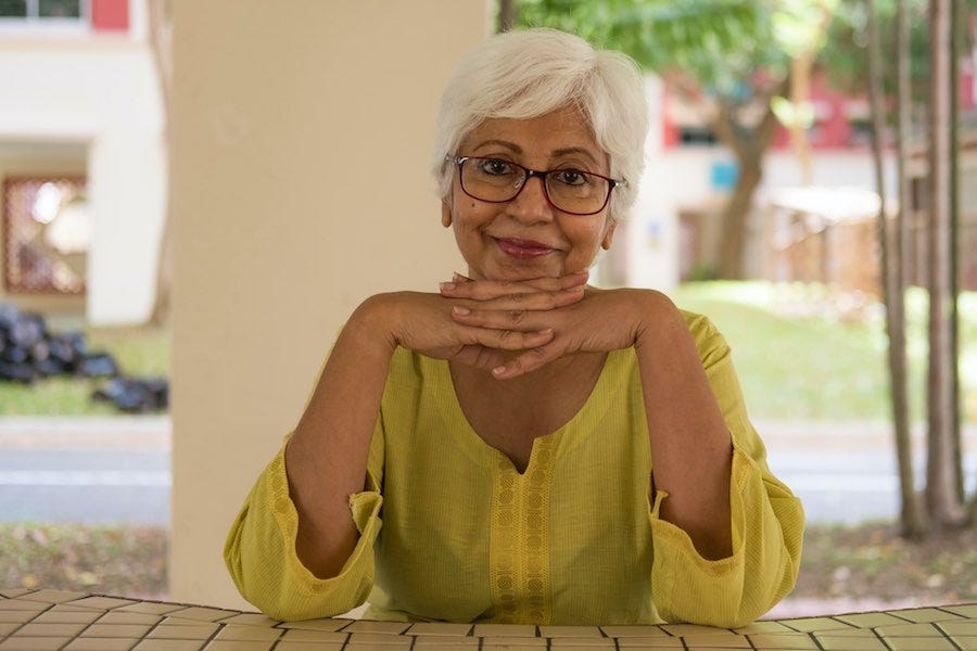 Happy smiling older woman Happy smiling older woman