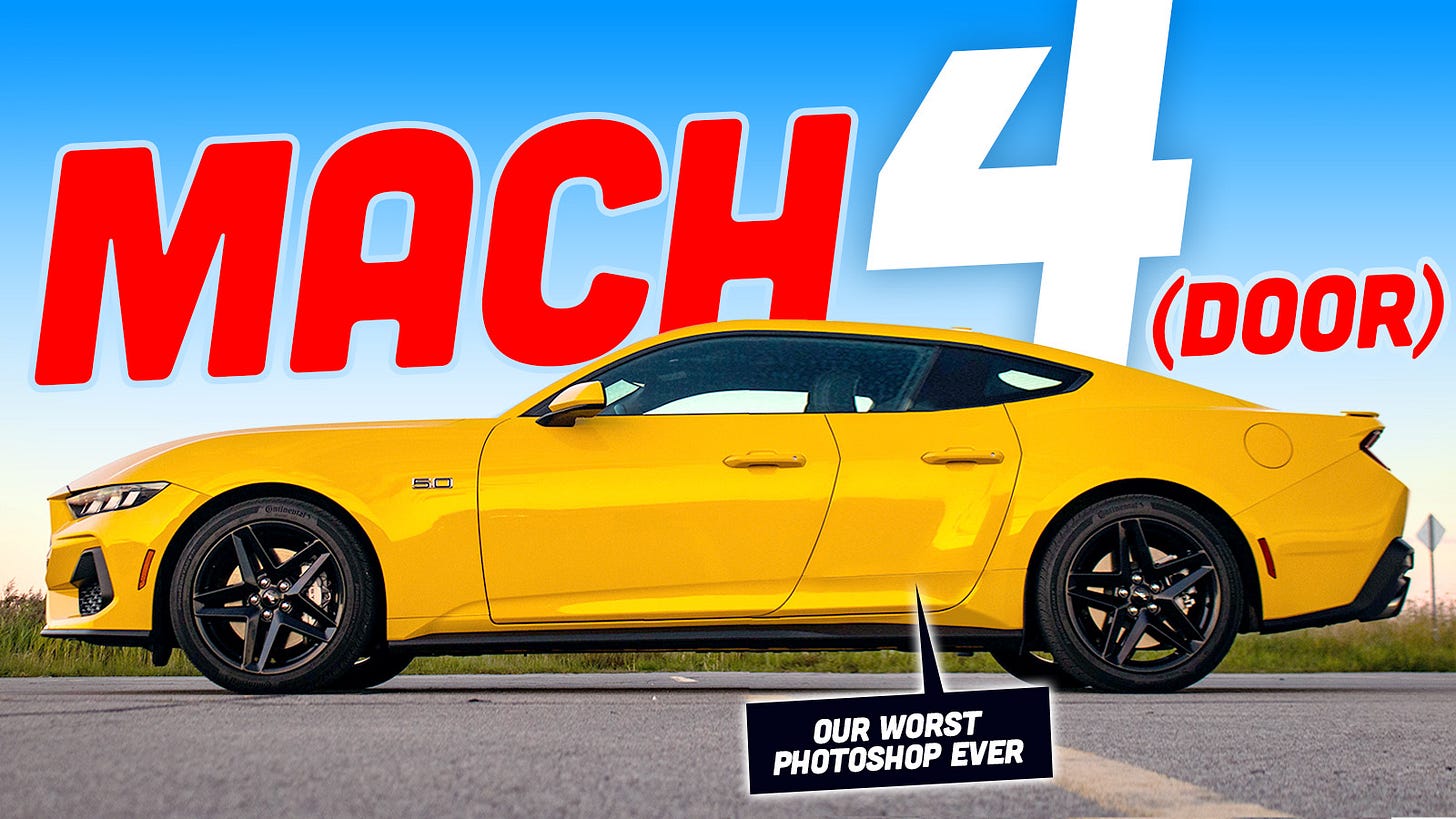 Mustang Mach 4 Mustang Mach 4