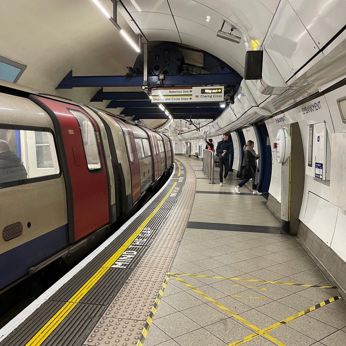 Embankment Station → 5th Studio