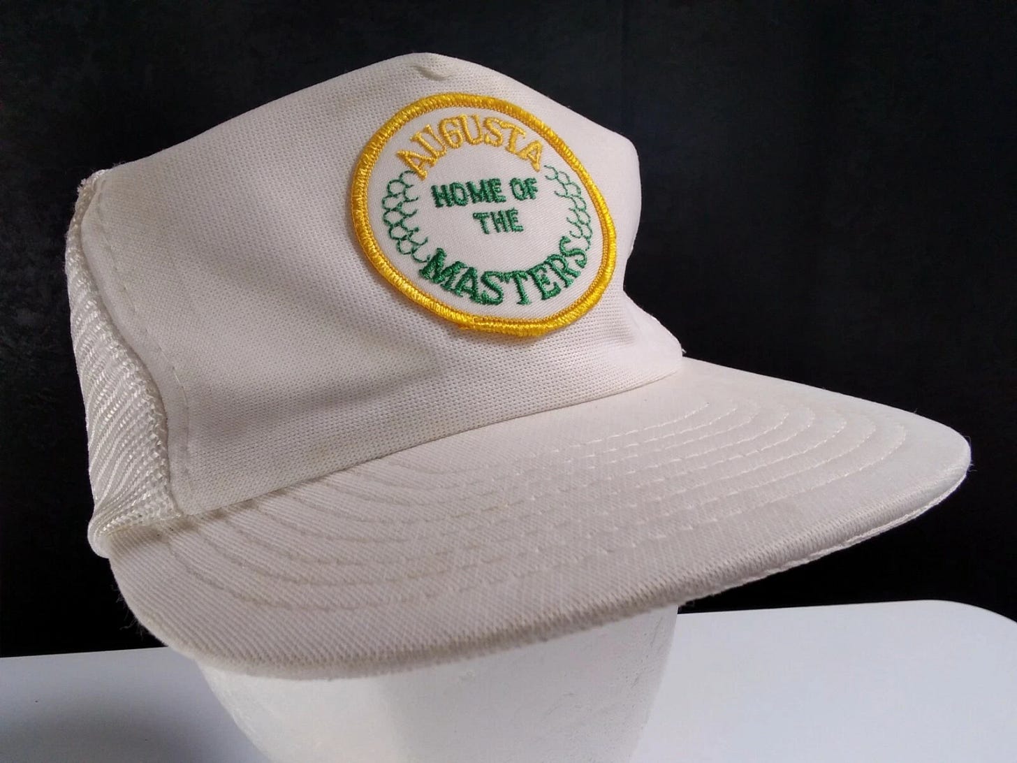 Masters Golf Hat Augusta GA Original 80s Snapback  Designer Award Rare VHTF - Picture 1 of 12