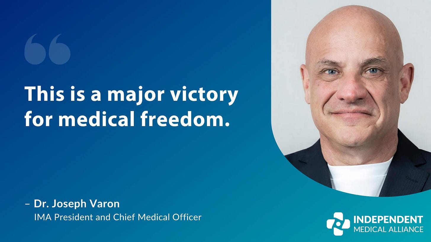 victory for medical freedom