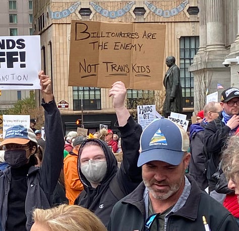 Photos from the Philadelphia Hands Off! Protest