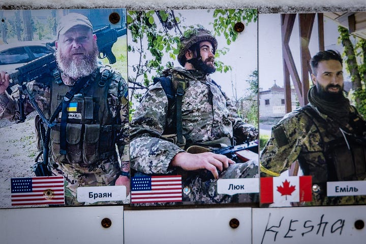 Americans who fought alongside Ukraine