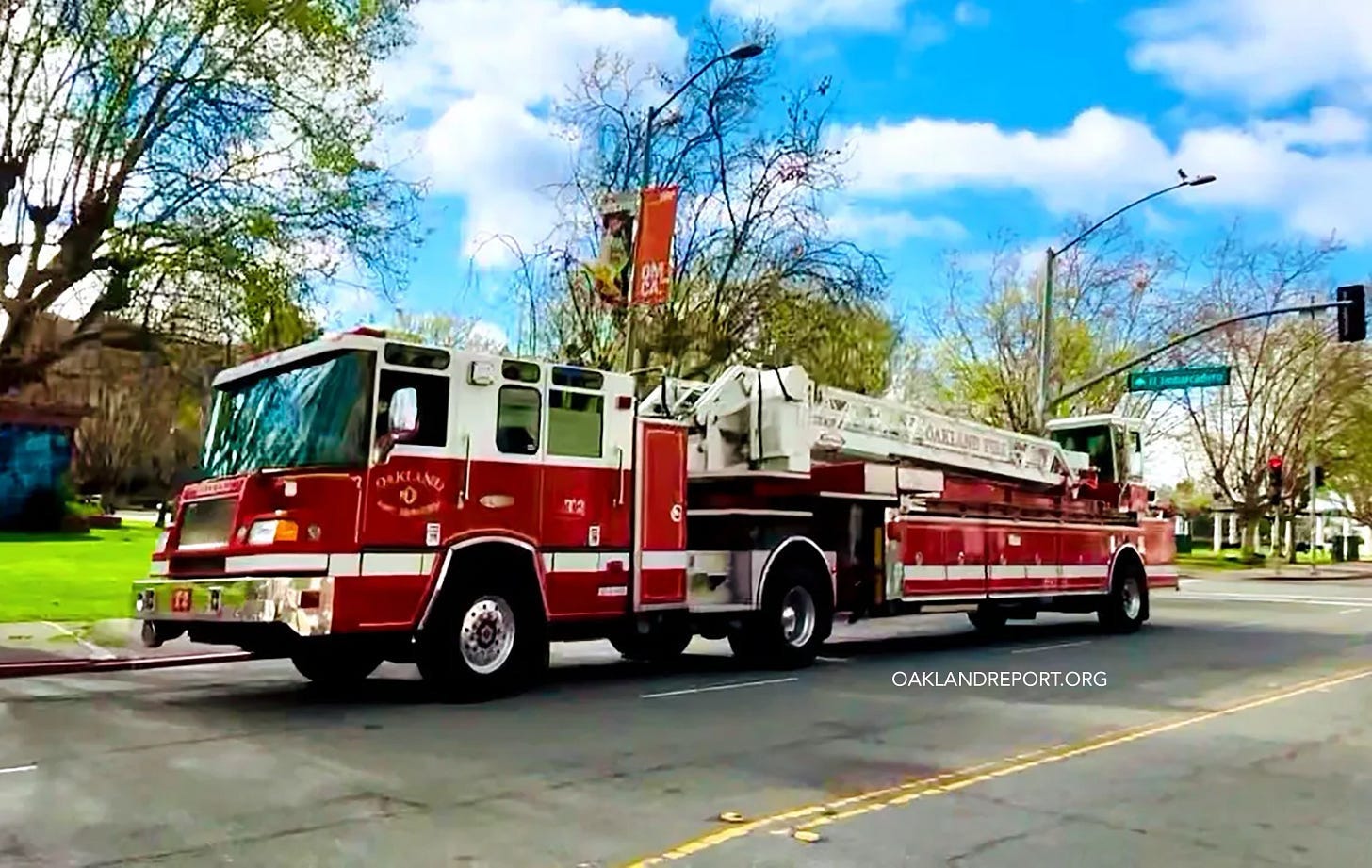 In the mayor’s proposed spending plan, roughly $9.4 million of Measure E’s first-year revenue would be directed to the purchase of fire trucks, fire engines, and ambulances– not services. (Image source: Oakland Report) In the mayor’s proposed spending plan, roughly $9.4 million of Measure E’s first-year revenue would be directed to the purchase of fire trucks, fire engines, and ambulances– not services. (Image source: Oakland Report)
