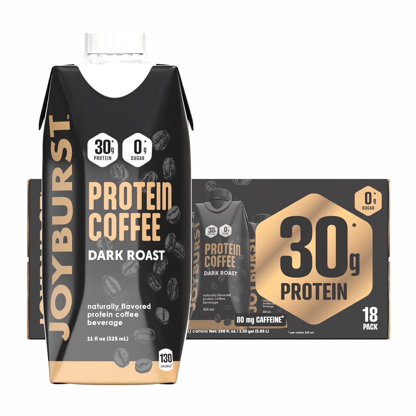 NEW! Joyburst Protein Coffee Dark Roast - JOYBURST