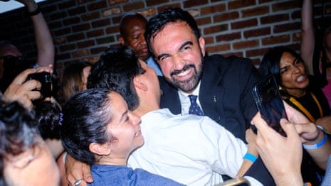 First Thing: Mamdani wins NYC mayoral primary after Cuomo concedes | US  news | The Guardian