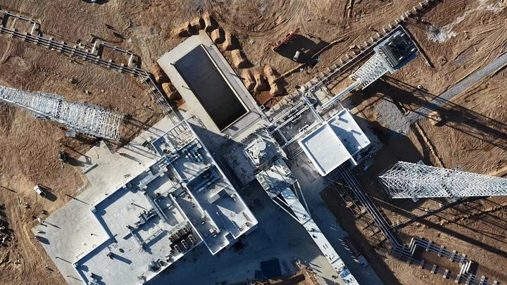 The Long March 12 launch vehicle series’ launch pad at the Jiuquan Satellite Launch Center.