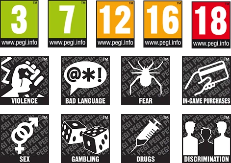 PEGI – The European content rating system - VIDEOGAMES EUROPE PEGI – The European content rating system - VIDEOGAMES EUROPE