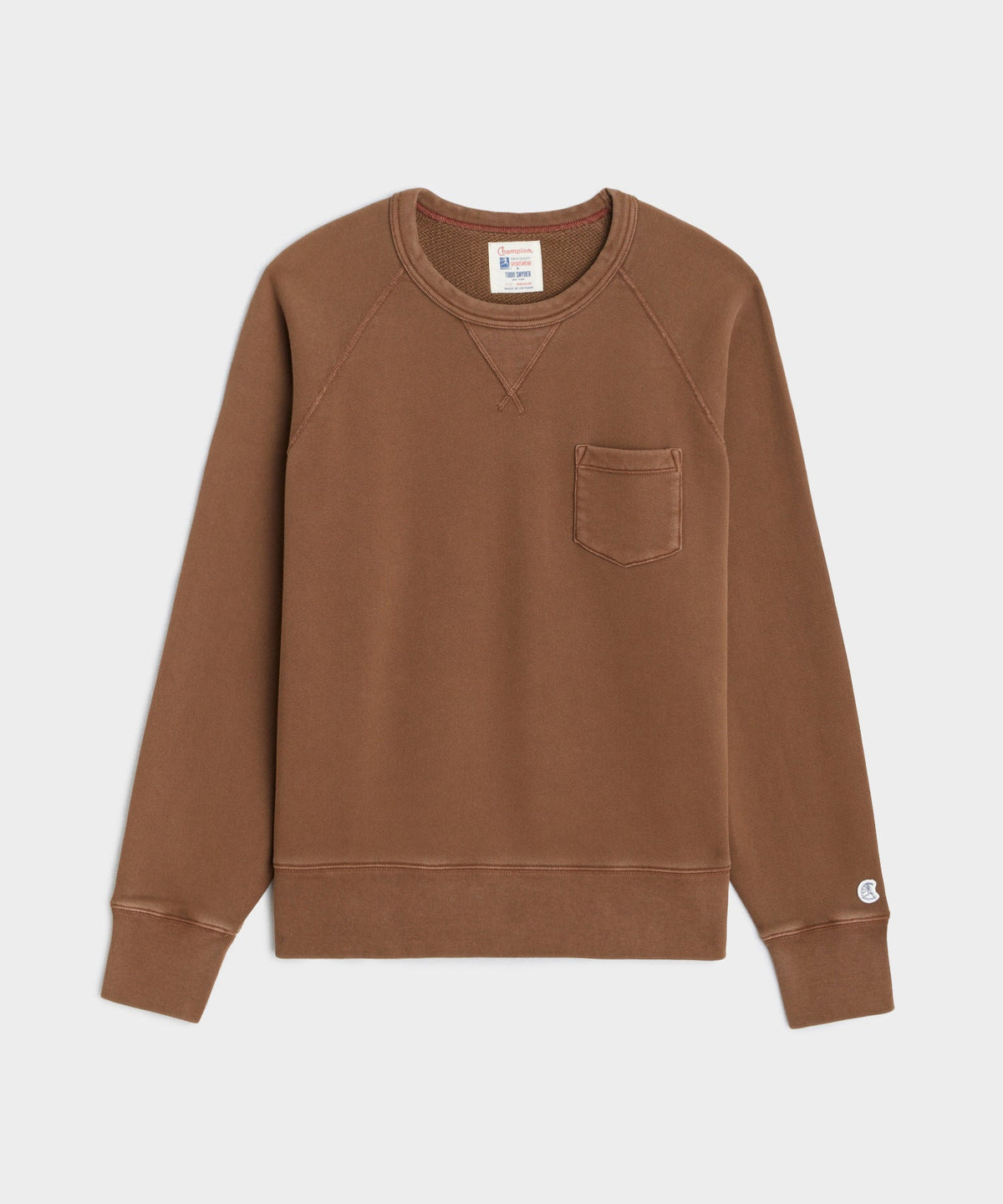 Champion Midweight Pocket Sweatshirt in Glazed Pecan