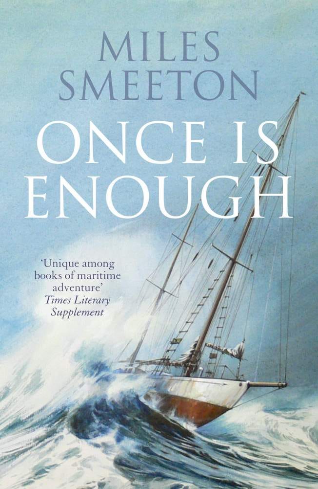 Cover of Miles Smeeton's book "Once Is Enough".