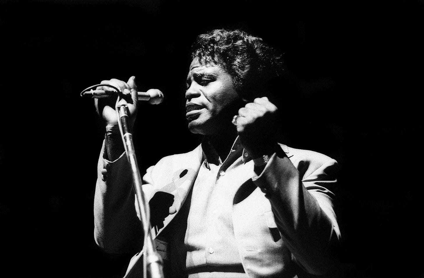 James Brown in 1967. Photo: Philippe Gras / Le Pictorium/Alamy