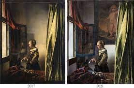 GIRL READING A LETTER BY AN OPEN WINDOW by Johannes Vermeer GIRL READING A LETTER BY AN OPEN WINDOW by Johannes Vermeer