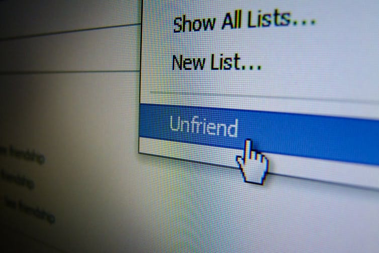 When should you unfriend someone on Facebook?