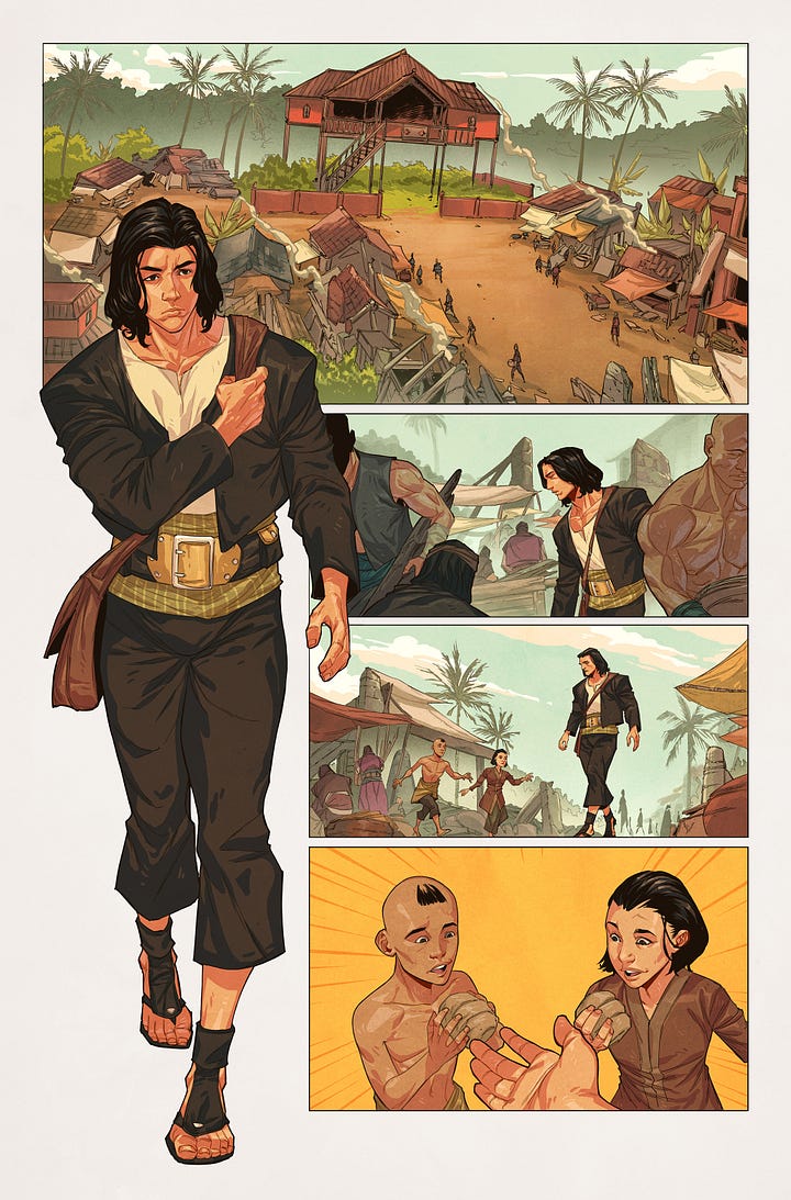 Bandits of Batavia preview art. 