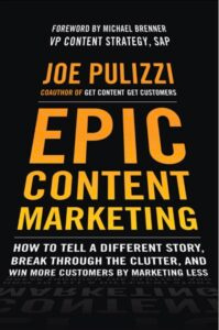 book cover Epic Content Marketing book cover Epic Content Marketing