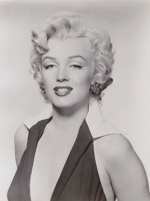 Marilyn Monroe 1953 publicity photo Marilyn Monroe 1953 publicity photo