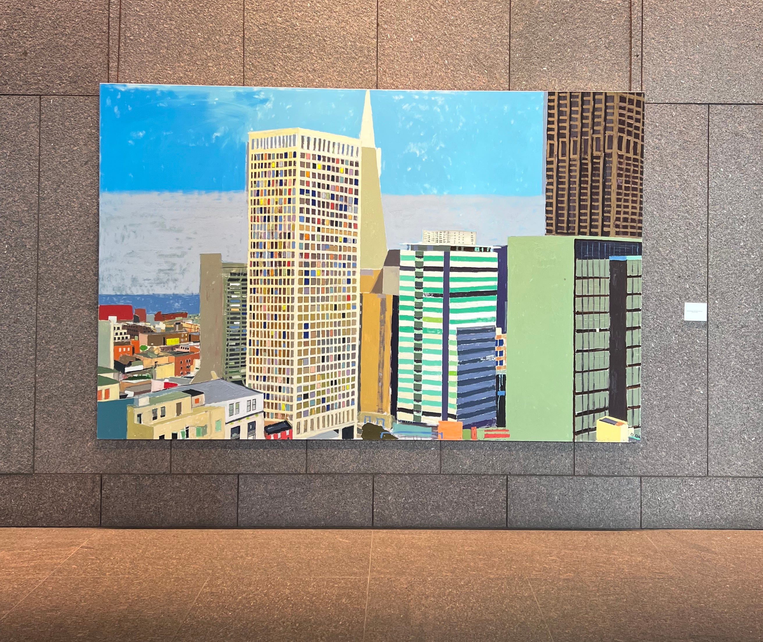 Giant Abstract and Landscape Paintings