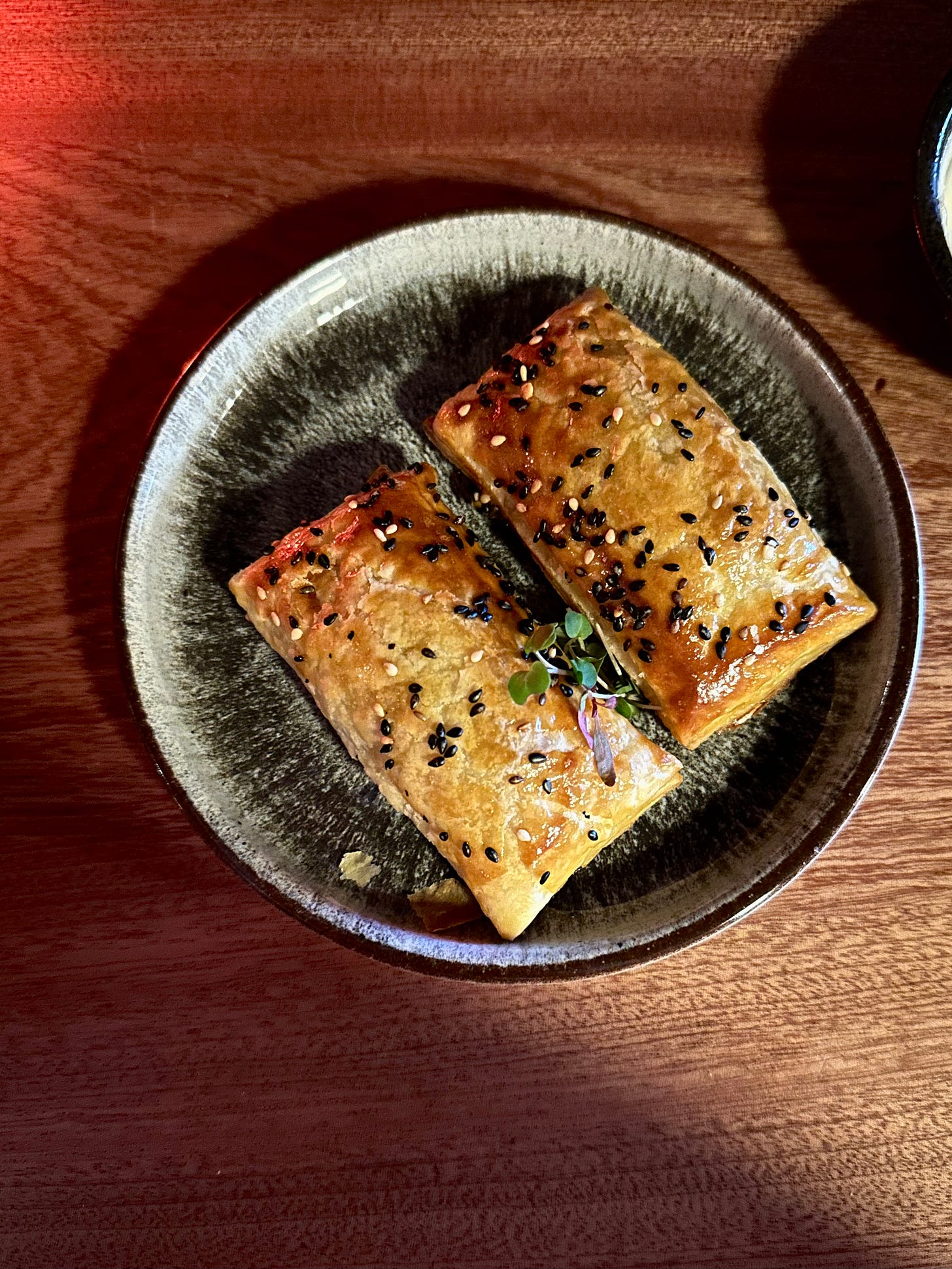 Iberico char siu puffs at Sister7 Fidelity Studios