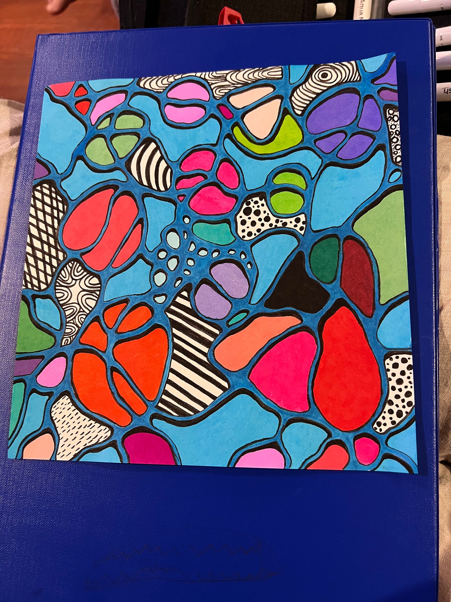 A photo of Anna's art