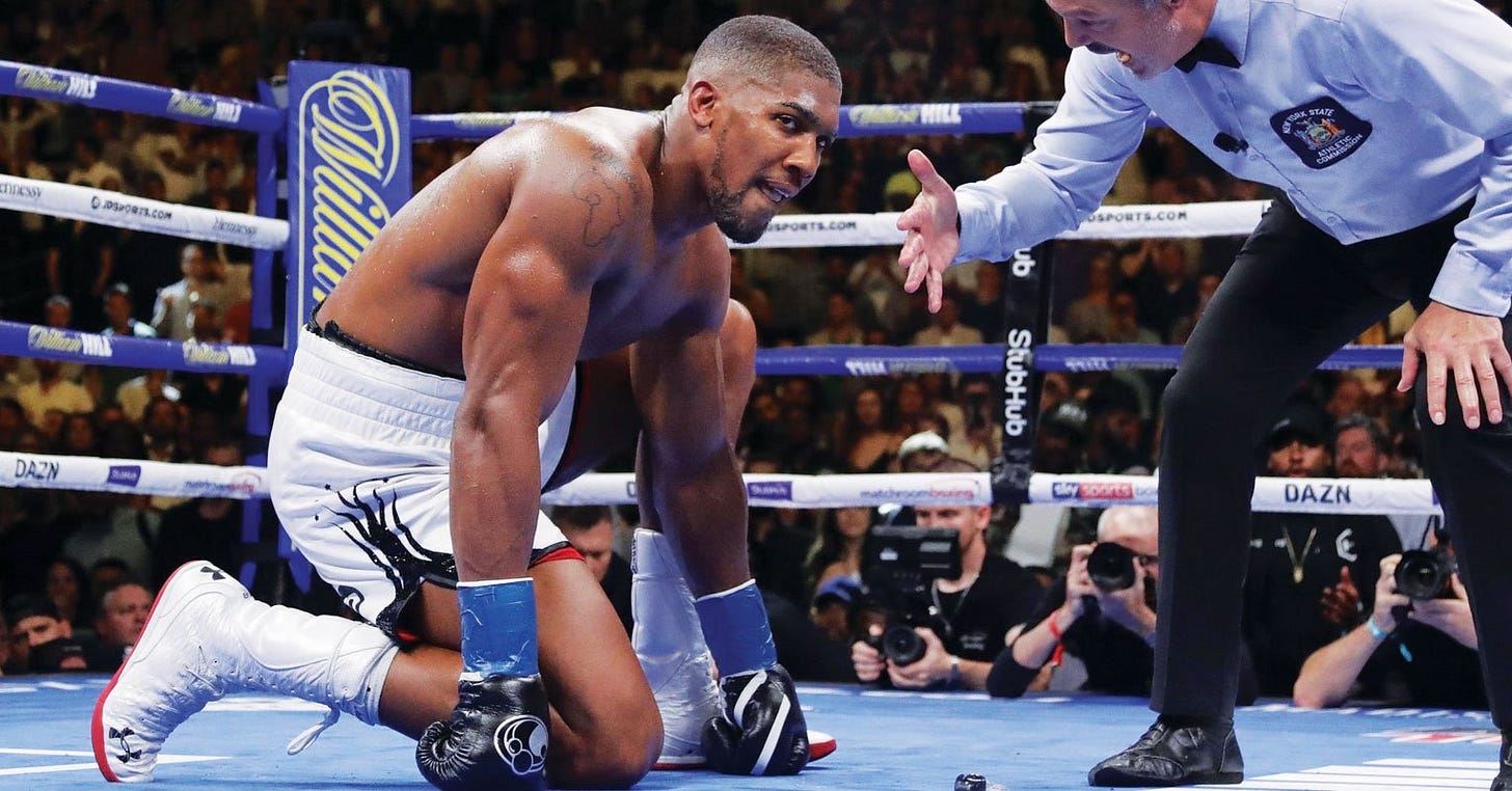 Number 1 Ranked Heavyweight 'Stopped Anthony Joshua In Sparring': "That Was  A Big One" - Seconds Out
