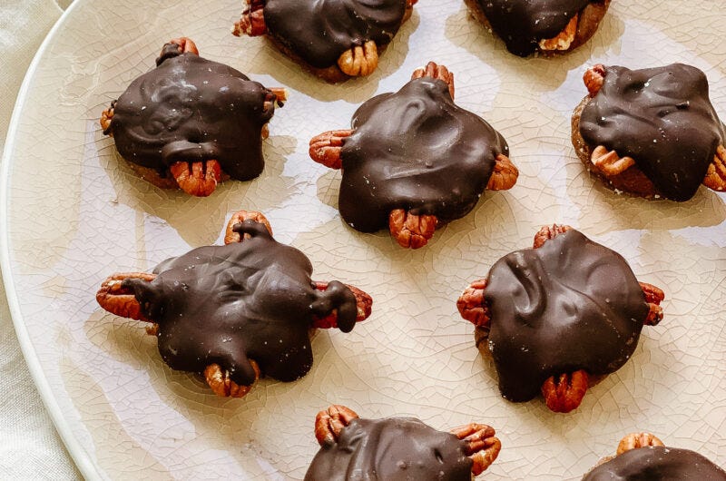 5 ingredient Turtles (gf, df, v) 5 ingredient Turtles (gf, df, v)