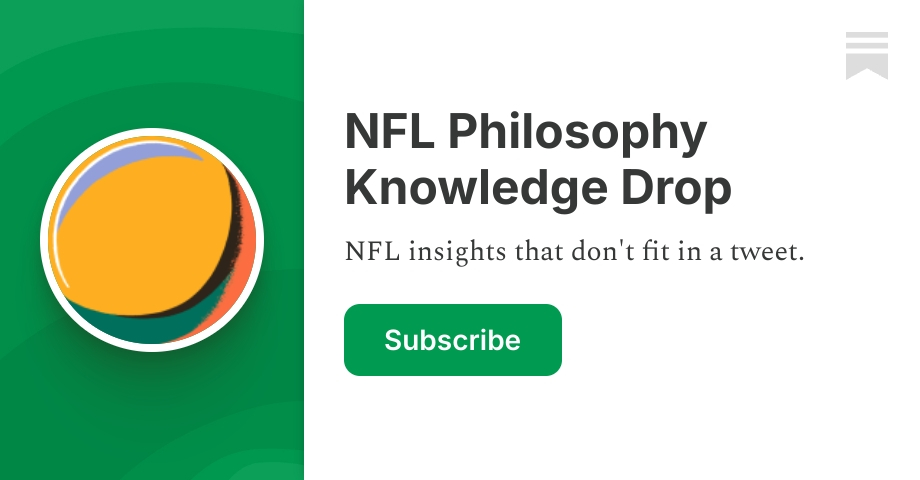 NFL Philosophy Knowledge Drop | Substack