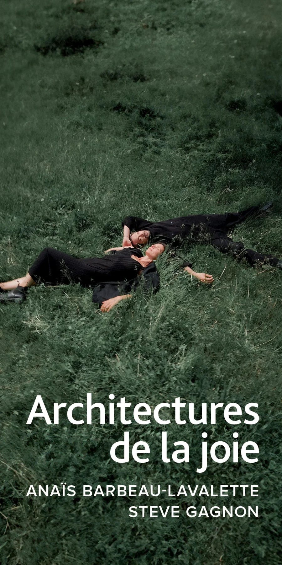 Couverture du livre Architectures de la joie