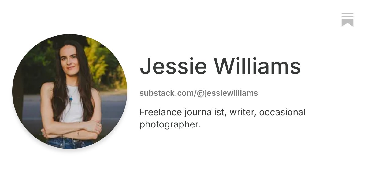 Jessie Williams | Substack