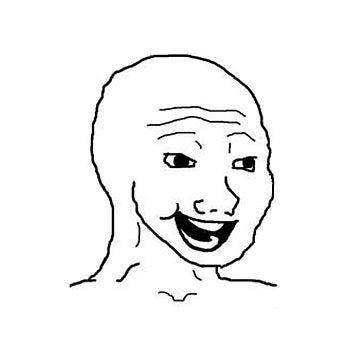 Artwork thumbnail, Happy Wojak by Verbital