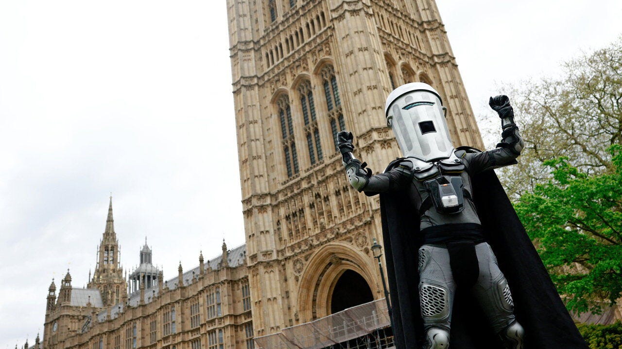 Weekend Profile: Count Binface, Nigel Farage's space-warrior foe