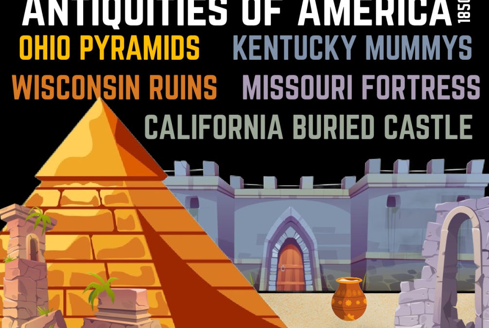 Pyramids In Ohio Ohio Pyramids, California Buried Castles, Fortresses in Missouri ...